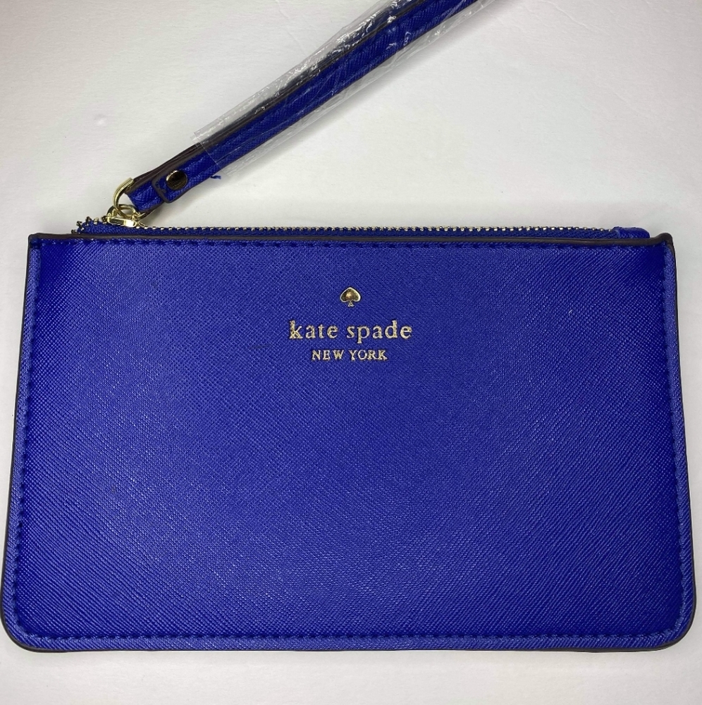 Royal Blue Kate Spade Wristlet ♠️